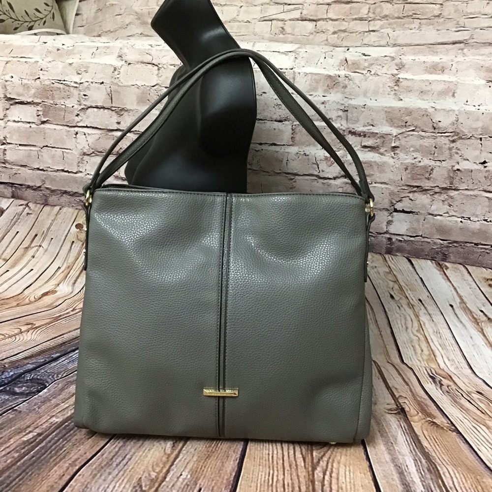 Anne Klein Large Grey Shoulder bag